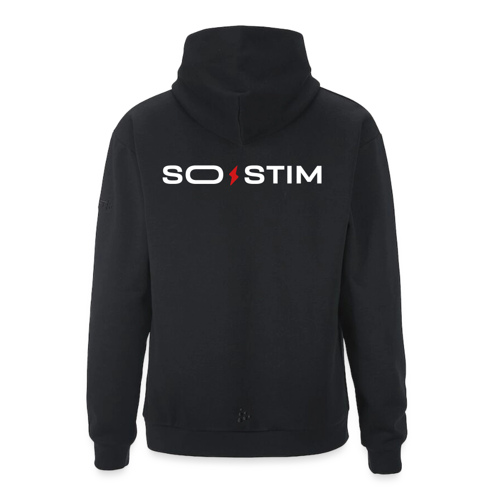 Hoodie SOSTIM Homme - black