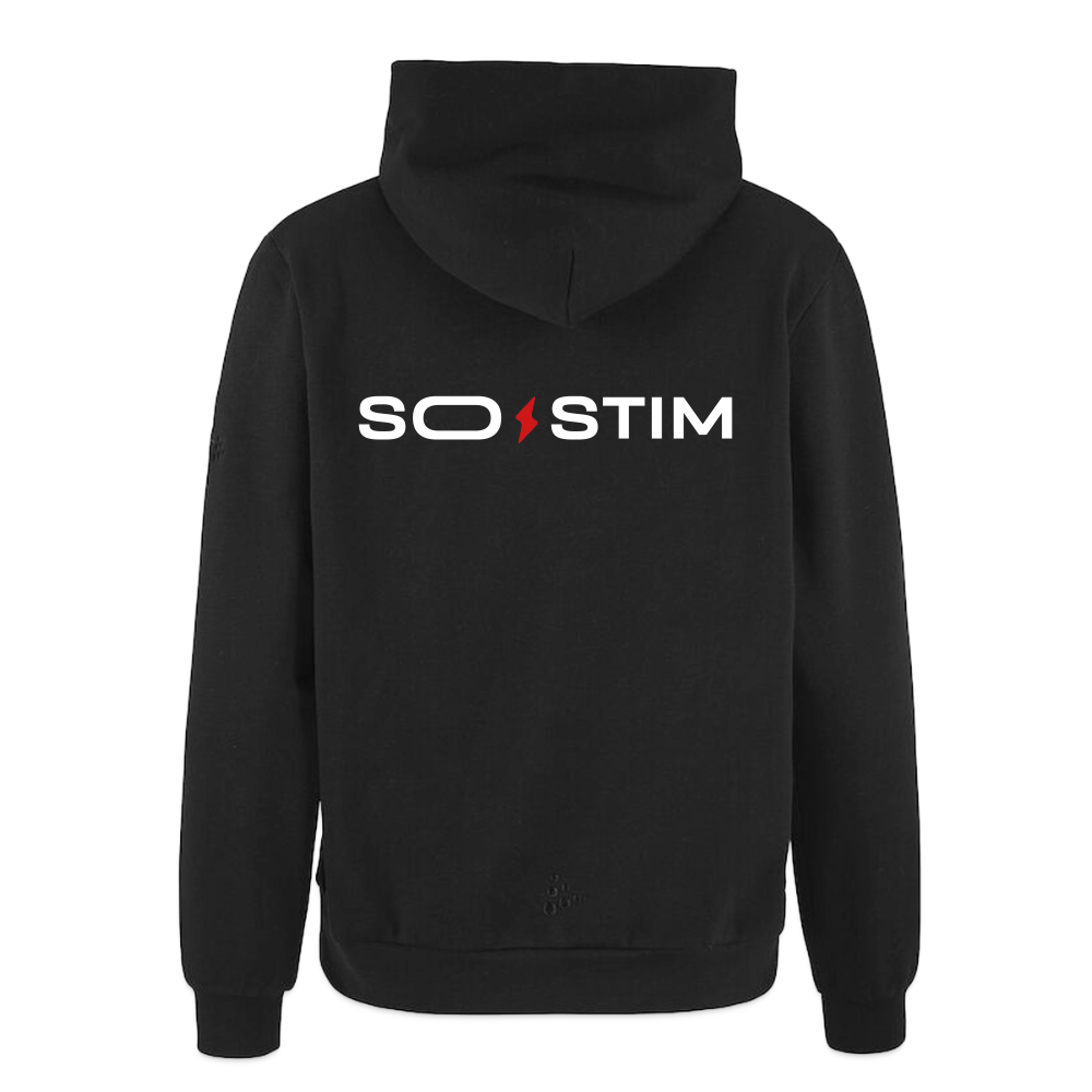 Hoodie SOSTIM femme - black