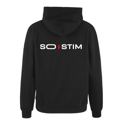 Hoodie SOSTIM femme - black